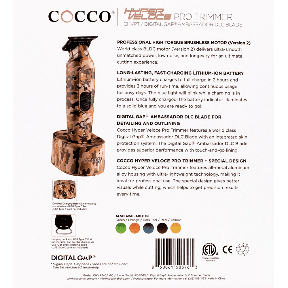 Cocco Hyper Veloce PRO Trimmer - CAMO ONLY